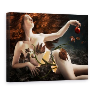 Tablou canvas - Eva, Origini, Fructe, Pasiune, Studio, 75 x 100 cm