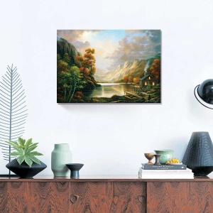 Tablou Canvas - Fall Serene, 75 x 100 cm - Img 2
