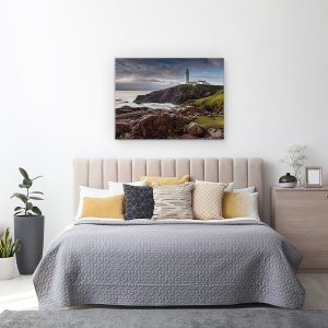 Tablou canvas - Far, Peisaj Marin, Stanca, 50 x 70 cm - Img 3