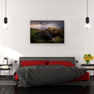Tablou canvas - Farul De La Fanad, Irlanda, 80 x 120 cm - Img 3