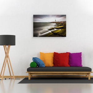 Tablou canvas - Farul Ijmuiden, Olanda, Turn, Arhitectura, 60 x 90 cm - Img 2
