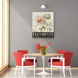 Tablou canvas - Florarie la Paris, 60 x 75 cm - Img 4