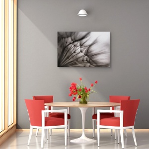 Tablou canvas - Flori, Abstracte, Atmosfera, Bland, 60 x 90 cm - Img 3