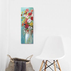 Tablou decorativ canvas cu flori colorate primăvară