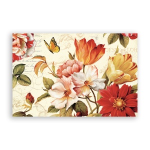 Tablou Canvas - Flori, Lalele, Gerbera, 80 x 120 cm