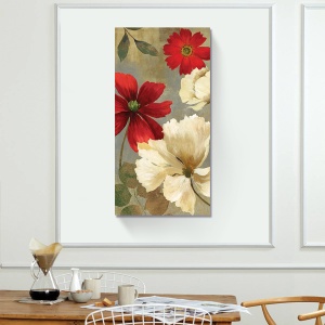 Tablou canvas flori primavara 50x100 cm