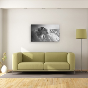 Tablou canvas - Freeride, Liptov, Tatra, Slovacia, Actiune, 50 x 80 cm - Img 2
