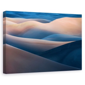 Tablou canvas - Gama de culori, Peisaj, Dune De Nisip, Umbra, Curbe, 60 x 90 cm