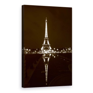 Tablou canvas - Iconic, Arhitectura, Iconic, Faimos, Turnul Eiffel, Turism, 60 x 90 cm