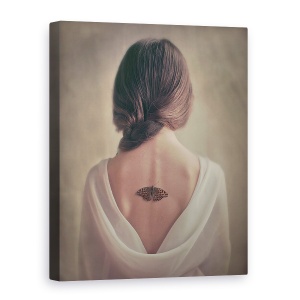 Tablou canvas - Imagineaza-Ti, Portret, Fluture, Insecta, Stare De Spirit, 75 x 100 cm
