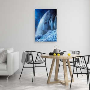 Tablou canvas - Inghetat In Lumina Lunii, Turture, 60 x 90 cm - Img 4