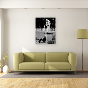 Tablou canvas - Jardin Du Luxembourg, Paris, Franta, Parc, Statuie, 60 x 80 cm - Img 2