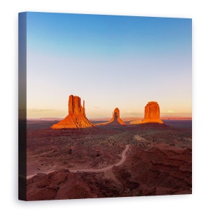 Tablou canvas - Joc De Umbre, Peisaj, Navajo, Indian, Desert, Antic, 60 x 60 cm
