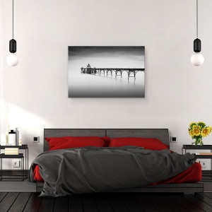 Tablou canvas - Land Liminal, Debarcader, Pod, Laptos, 40 x 60 cm - Img 3