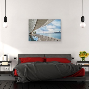 Tablou canvas - Maat, Muzeu, Rau, Pod, Lisabona, Portugalia, 40 x 60 cm - Img 3
