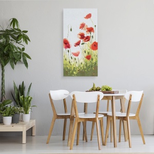 Tablou canvas - Maci de munte II, 50 x 100 cm - Img 4