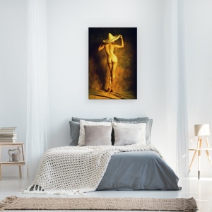 Tablou canvas - Maris, Palarie, Sombrero, Mexico, Mexican, Studio, 40 x 60 cm - Img 3