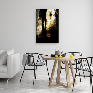 Tablou canvas - Marsul Timpului, Ceas, 40 x 60 cm - Img 4