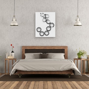 Tablou canvas - Motorul Zilnic, Lapte, Unelte, Arta, Alimente, 60 x 75 cm - Img 3