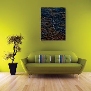 Tablou decorativ peisaj montan pe canvas 60x90 cm