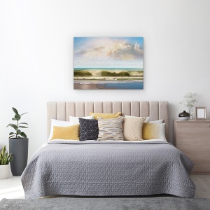 Tablou canvas - Natura, Peisaj, Mare, Valuri, Pictura, 75 x 100 cm - Img 3