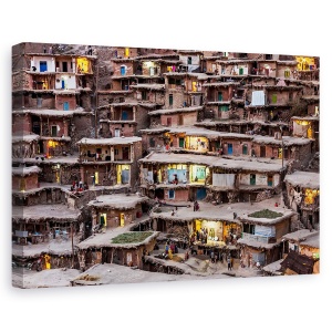 Tablou canvas - Noaptea Nuntii, Viata, Oameni, Fereastra, Strans, 60 x 90 cm