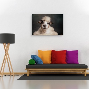 Tablou canvas - Norul, Caini, Studio, Animale, Caine, Bumbac, 60 x 90 cm - Img 2