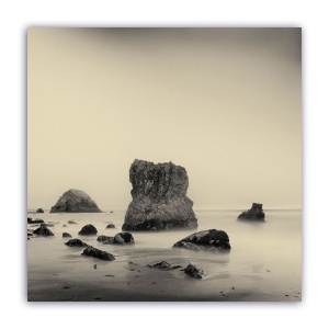 Tablou Canvas - Ocean, Peisaj, Monochrom, 60 x 60 cm