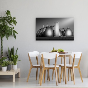 Tablou canvas - Oua, Arhitectura, Industrie, Industrial, Siloz, Silozuri, 50 x 80 cm - Img 4
