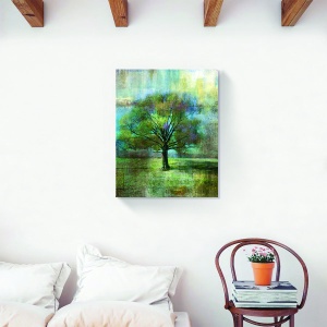 Tablou canvas peisaj natură verde 60x75 cm