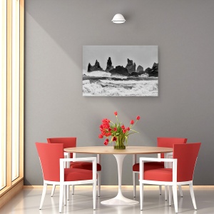 Tablou canvas - Plaja Furtunoasa, Islanda, Val, Deal, 60 x 90 cm - Img 4
