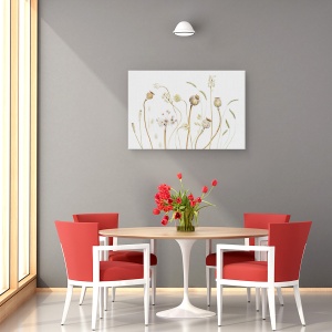Tablou canvas - Pods, Maci, Pods, Seminte, Toamna, Seminte, 40 x 60 cm - Img 4