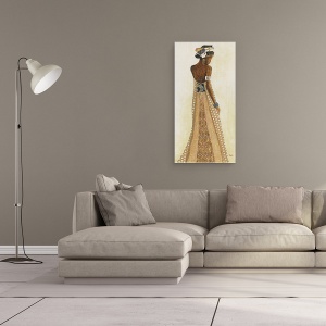 Tablou canvas - Rochie De Vacanta 1, 50 x 100 cm - Img 2