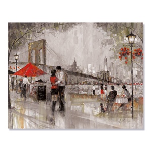 Tablou Canvas - Romantic, Iubire, Cuplu, New York, America, 80 x 100 cm