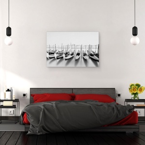 Tablou canvas - San Giorgio, Venetia, Gondola, Golf, Laguna, 60 x 90 cm - Img 3