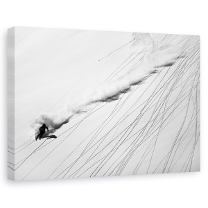 Tablou canvas - Schi, Freeride, Pulbere, Iarna, Austria, 60 x 90 cm