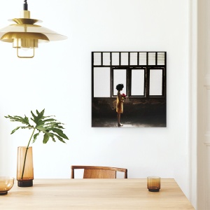 Tablou canvas - Speranta, Buchet, Flori, Rosu, Trandafiri, 90 x 90 cm - Img 4