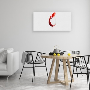 Tablou canvas - Stropi Rosii, Studio, Punct, Luminos, 50 x 100 cm - Img 4