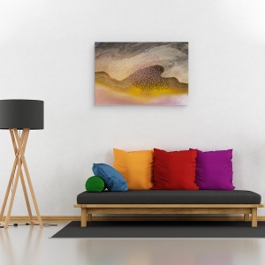 Tablou canvas - Traversarea Lacului Natron, Flamingo, Culoare, Inima, Pasari, 80 x 120 cm - Img 2
