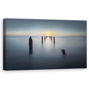 Tablou canvas - Ultima Lumina, Apus De Soare, Mare, Ocean, Andocare, 50 x 100 cm