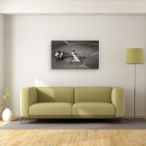 Tablou canvas - Ultimul Yankeu, Jackson, Baseball, Homer, Sport, 50 x 80 cm - Img 2