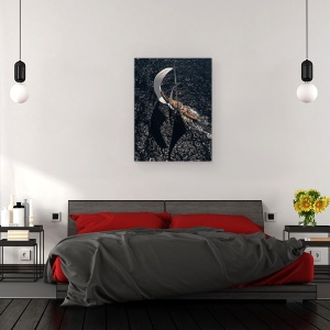 Tablou canvas - Umbre Si Lumini, Peisaj, Iaht, Navigare, Cursa, Aeriana, 50 x 70 cm - Img 3