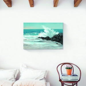 Tablou canvas Val Ocean 80x120 cm, peisaj marin