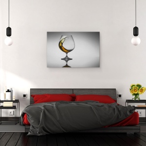 Tablou canvas - Valul, Bautura, Lichid, Studio, Caruaru, Sticla, 60 x 90 cm - Img 2