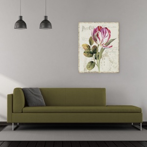 Tablou canvas - Vedere la gradina II, 40 x 50 cm - Img 2
