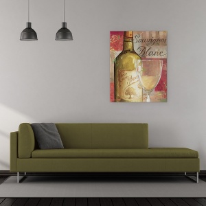 Tablou canvas - Vin abstract II, 60 x 75 cm - Img 2