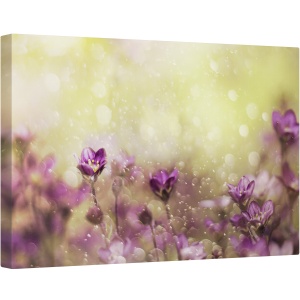 Tablou canvas - Vis Violet, Mov, Floare, Lunca, Gradina, Macro, 60 x 90 cm