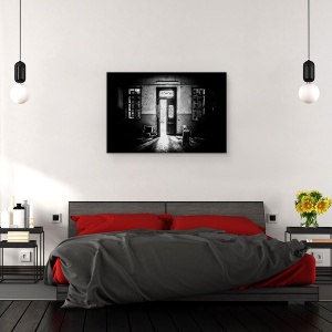 Tablou canvas - Vorbeste Adevarat Cine Vorbeste Umbre, Camera, Usa, Abandonat, 60 x 90 cm - Img 3