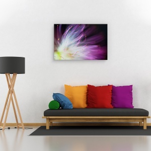 Tablou canvas - Will-o-the-Wisp, Flori, Petale, Abstract, 40 x 60 cm - Img 2