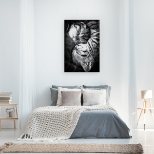 Tablou canvas - Yin Si Yang, Pisica, Animale De Companie, Dragut, Obosit, 60 x 90 cm - Img 3